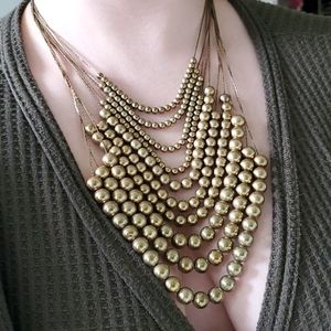Gold necklace